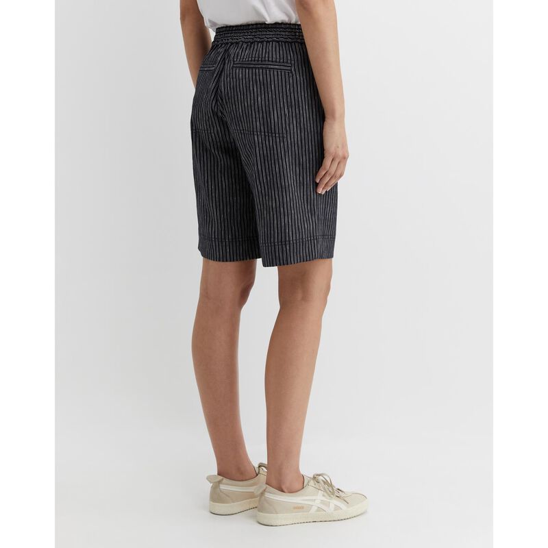 Sportscraft Rosa Stripe Linen Short image number 1